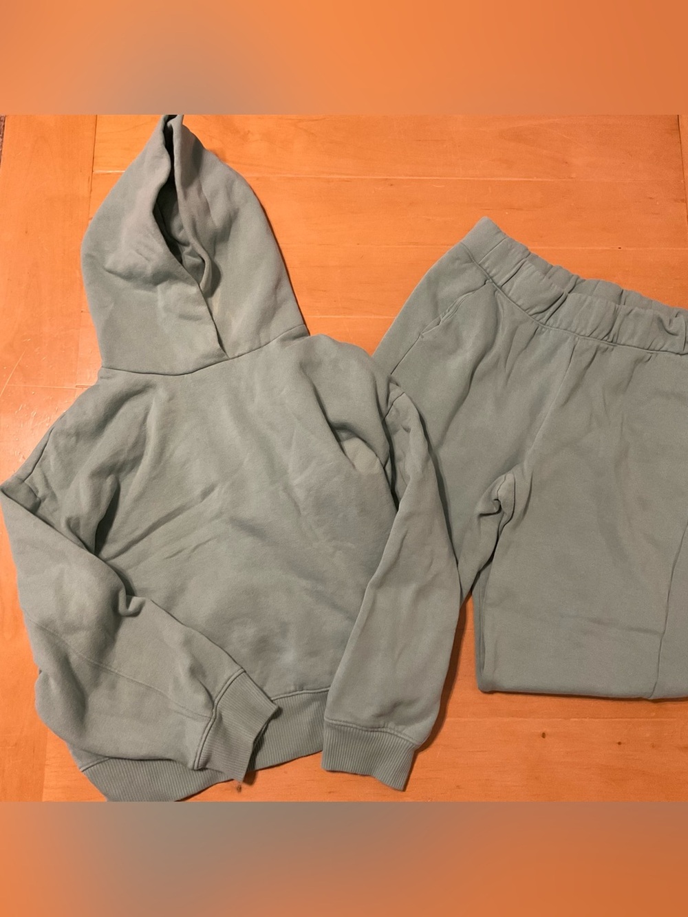 a new day Sage Green Hoodie & Jogger Set